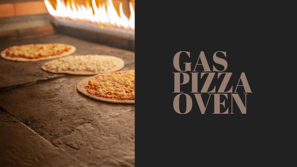 Gas pizza oven are easy to use and to clean