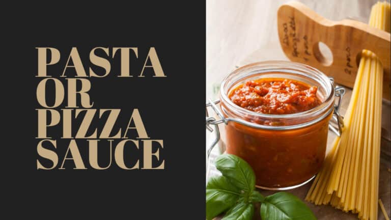 Pasta or pizza sauce